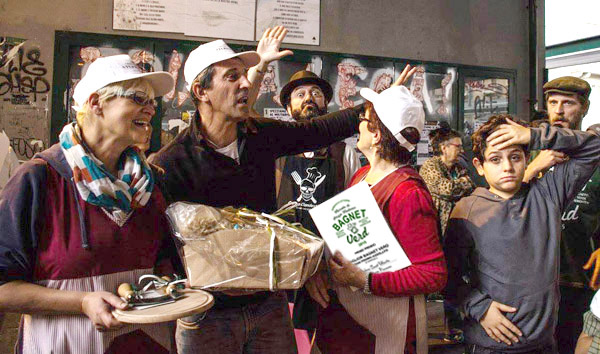 Foto ricordo del Primo Premio per il miglior bagnet verd